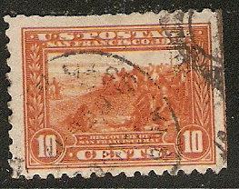 US 404 Used VF Clipped Perfs 1915 USD $70.00