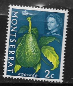 MONTSERRAT, 160, MNH, AVACADO