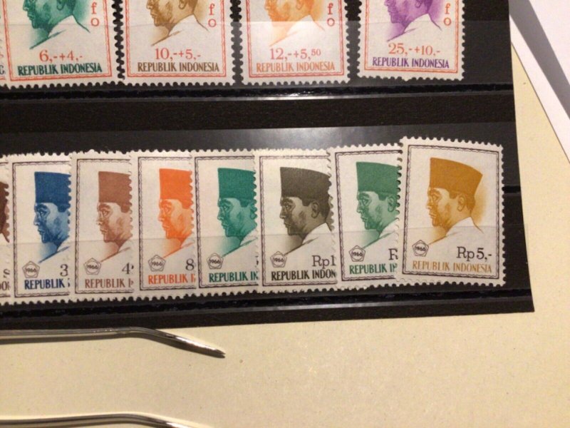 Indonesia  Republic President Sukarno 1964-1966 mnh stamps for collecting A9965