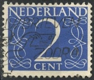 NETHERLANDS #283, USED - 1946 - NETHER286