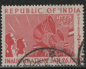 India Scott # 227, used