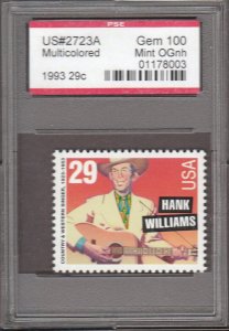 MALACK 2723A SUPERB OG NH, w/PSE (GRADED 100, ENCAPS..MORE.. g7194