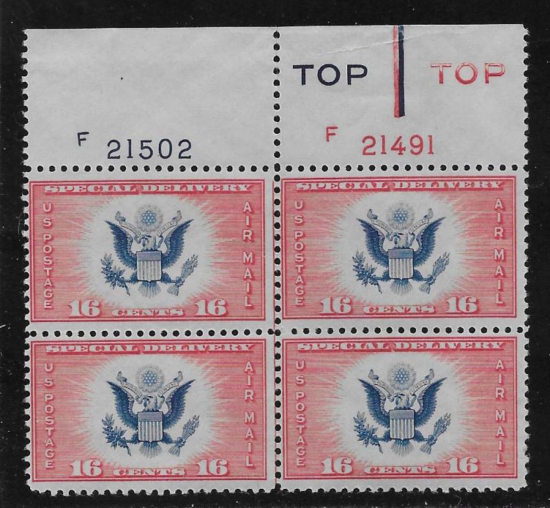 UNITED STATES SC# CE2 TYPE 4  PB/4  F/MNH