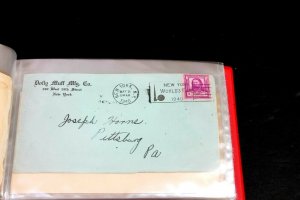 US Stamp Collection 80 Vintage Slogan Cancel Covers 1930's & early 1...