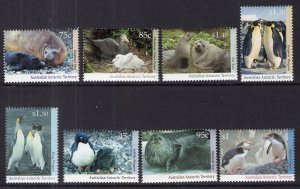 Australian Antarctic Territory L83-L89 Animals MNH VF