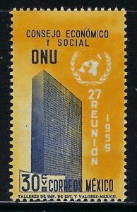 Mexico 906 MNH 1959 Unesco (fe1102)