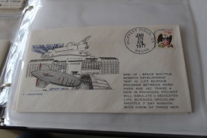 3 MUSCATEERS SPACE COVER - SHUTTLE SMD III  TEST JAN 13 1977 MOFFETT