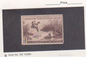 Scott # RW9 - Federal Duck Stamp. MNH Catalogue $225.00