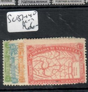 VENEZUELA SC 137-140   MOG       PP0810H