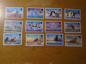 British Antarctic Territory  #  263-74  MNH   Birds