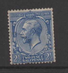 Great Britain  Scott # 163     used  single
