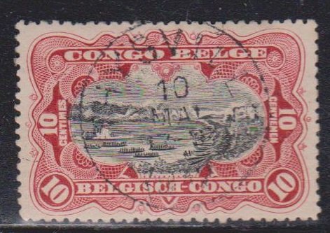 BELGIAN CONGO Scott # 46 Used