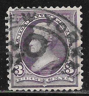 USA 253: 3c Jackson, used, F-VF