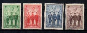 Australia Scott 184-7 Mint hinged (Catalog Value $27.20)