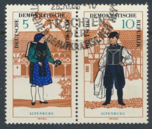 German Democratic Republic  SC# 860a  CTO Costumes see details & scans