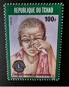 Chad 1987 Mi. 1162 Fight against trachoma Lions International 100F