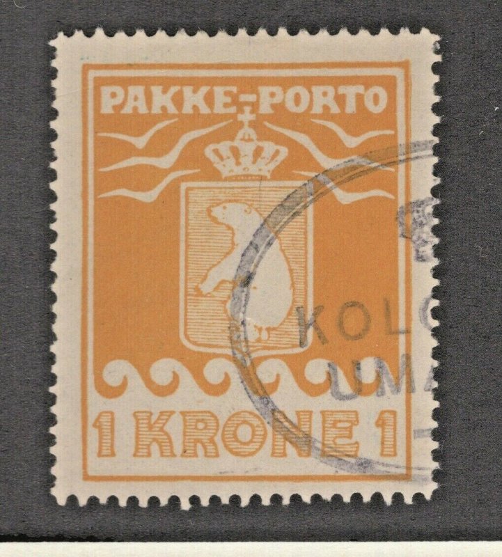 Greenland Q8a F-VF Used An Attractive Stamp CV. $55    (JH 12/20) GP