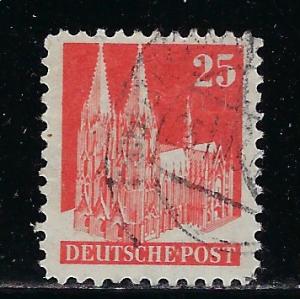 Germany AM Post Scott # 648, used