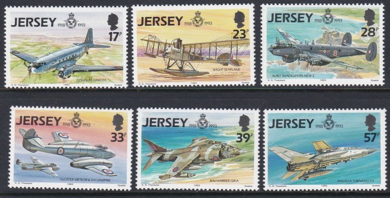 634-39 Royal Air Force MNH