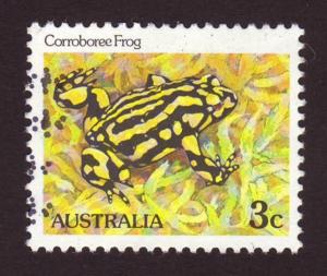 Australia 1982 Sc#785, SG#782 3c Corroboree Frog USED.