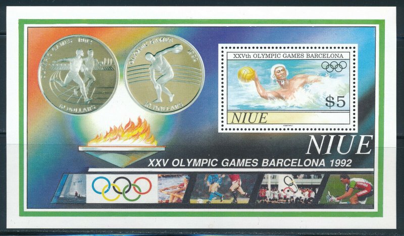 Niue - Barcelona Olympic Games MNH Sports Sheet (1992)