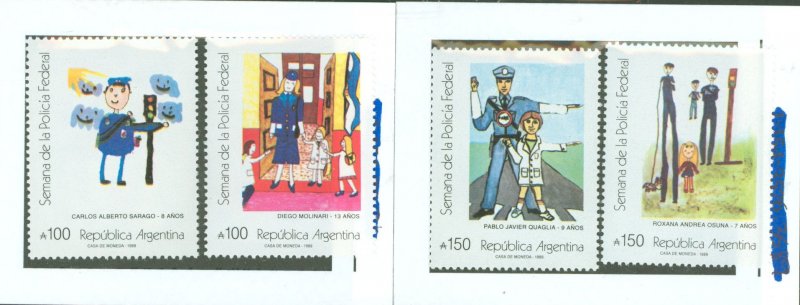Argentina #1668-1671  Single (Complete Set)