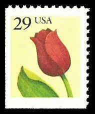 PCBstamps   US #2527 Bk Sgl 29c Flower, 1991, MNH, (9)