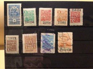 Renta Provincial de Cordoba vintage  Revenue stamps Ref 58991