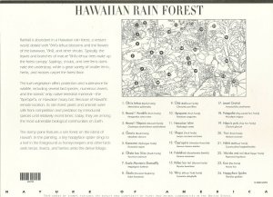 US 4474 Nature of America Hawaiian Rain Forest 44c sheet (10 stamps) MNH 2010