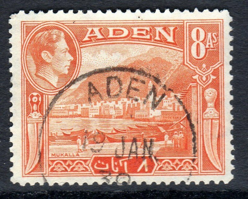 Aden -    1938-48 - sg 23 -  8 annas  -  USED