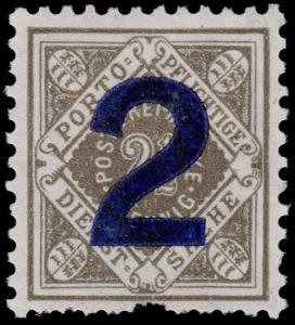 Germany - Wurttemberg Scott O42 (1919) Mint H F