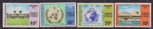 Trinidad & Tobago 1972 QE2 Set Anniversaries Umm SG 435 - 438 ( 709 )