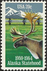 # 2066 MINT NEVER HINGED ALASKA STATEHOOD
