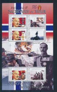 [81180] Dominica 2009 Second World war Norway Sheet MNH