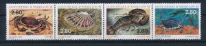 [34949] Saint Pierre & Miquelon 1995 Marine Life Crab Seashell MNH