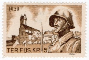 (I.B) Switzerland Cinderella : Army Post (1939)