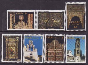 Greece-Sc#1403-9- id10-unused NH set-Artifacts-1981-