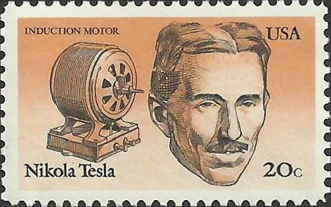 # 2057 MINT NEVER HINGED NIKOLA TESLA