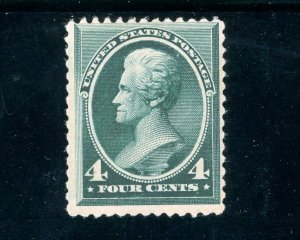 USAstamps Unused FVF US 1883 Jackson American Bank Printing Sctt 211 OG MNH