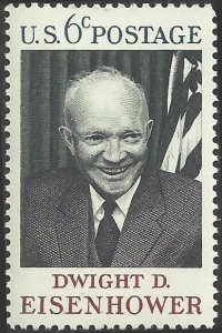 # 1383 MINT NEVER HINGED ( MNH ) DWIGHT D. EISENHOWER