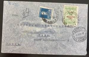 1939 Buenos Aires Argentina Airmail Cover To Bern Switzerland Sc#31