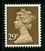 Great Britain - #MH138 Machin Queen Elizabeth II - MNH