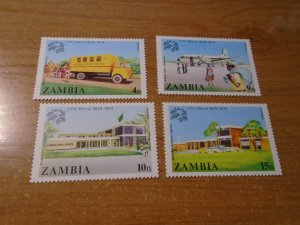 Zambia  #  127-30  MNH