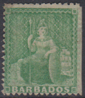 BARBADOS 1860's MINT 