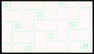 Netherlands #536b Numeral Complete Bklt Pane of 10; MNH (5Stars)