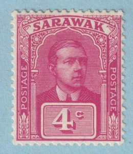 SARAWAK 55  MINT LIGHTLY HINGED OG * NO FAULTS VERY FINE! - TCQ