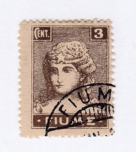 Fiume stamp #28, used. CV $2.50