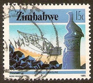 Zimbabwe Scott # 501 used.