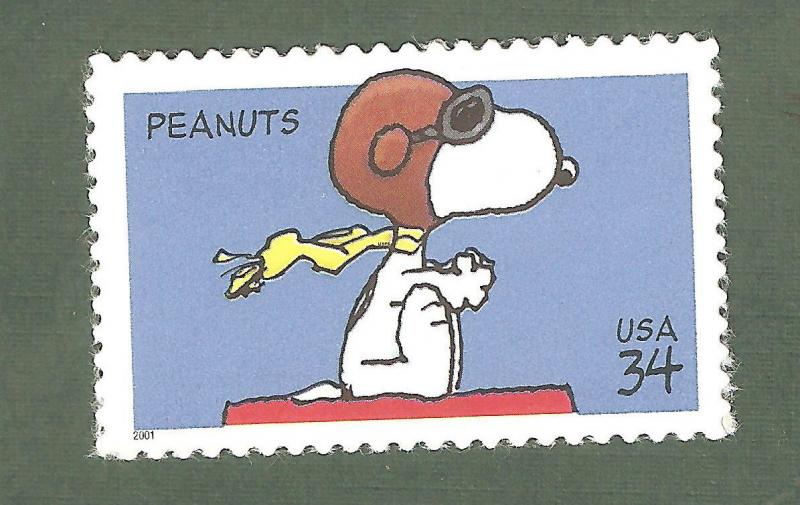 3507 Peanuts Comic Strip US Single Mint/nh FREE SHIPPING