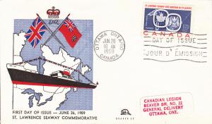 Canada # 387, Cacheted First Day Cover,